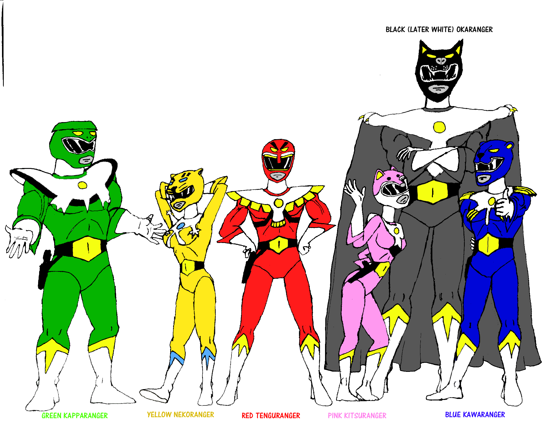 Omni Ranger Deviantart Oniranger2 by SaiyanKron on DeviantArt
