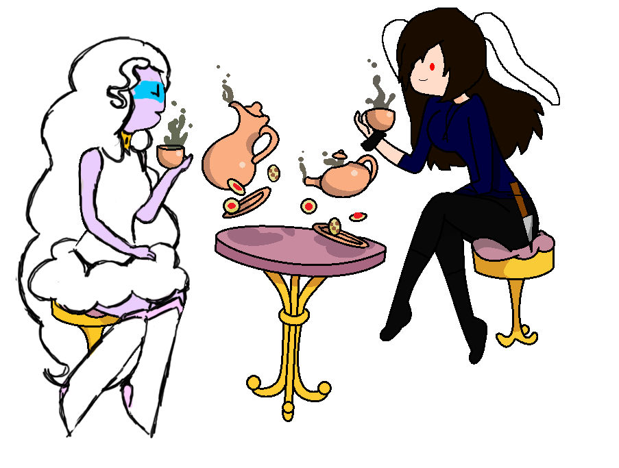 Tea Party Collab by ENCSSIKITTYx on DeviantArt