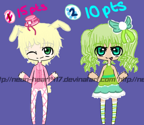 | Adoptable Set : Pastel Chibis! |