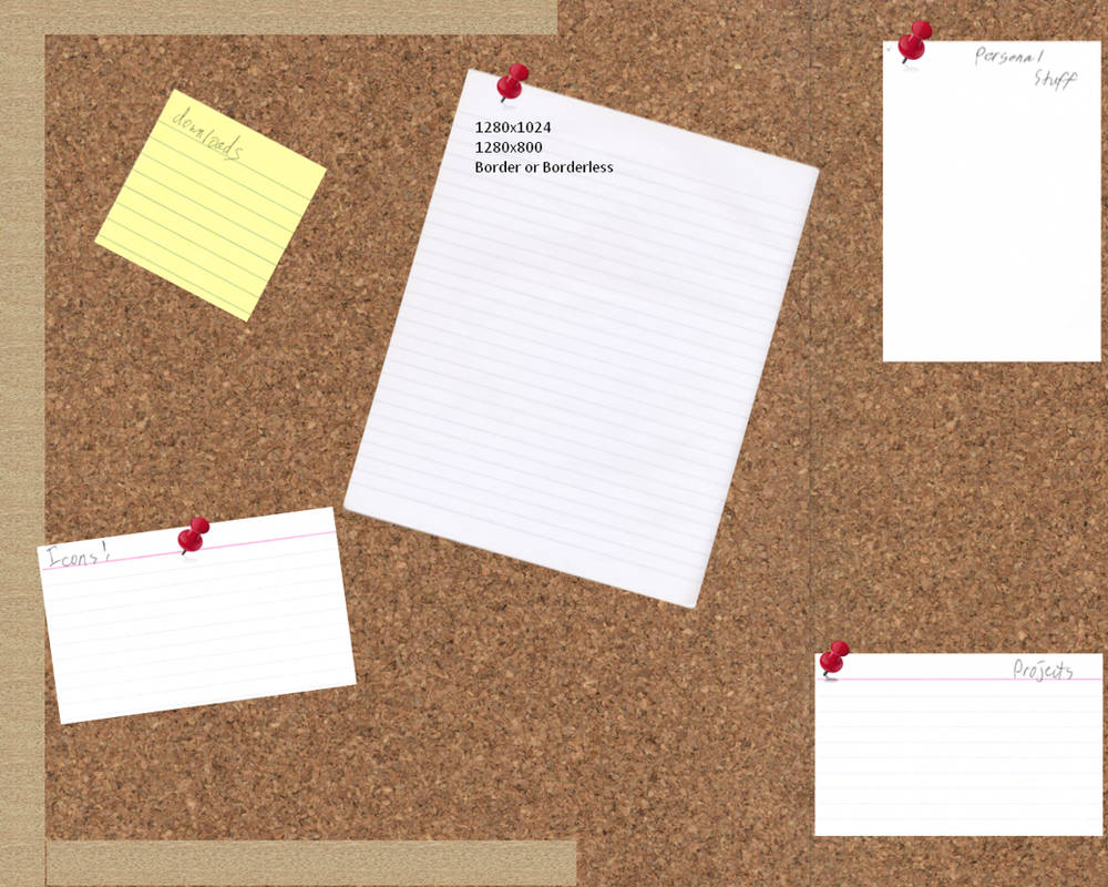 Corkboard Wallpaper by Camtheguitarist on DeviantArt