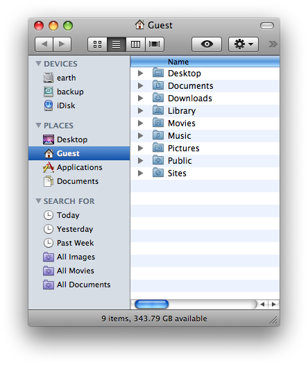 Finder Sidebar for Explorer