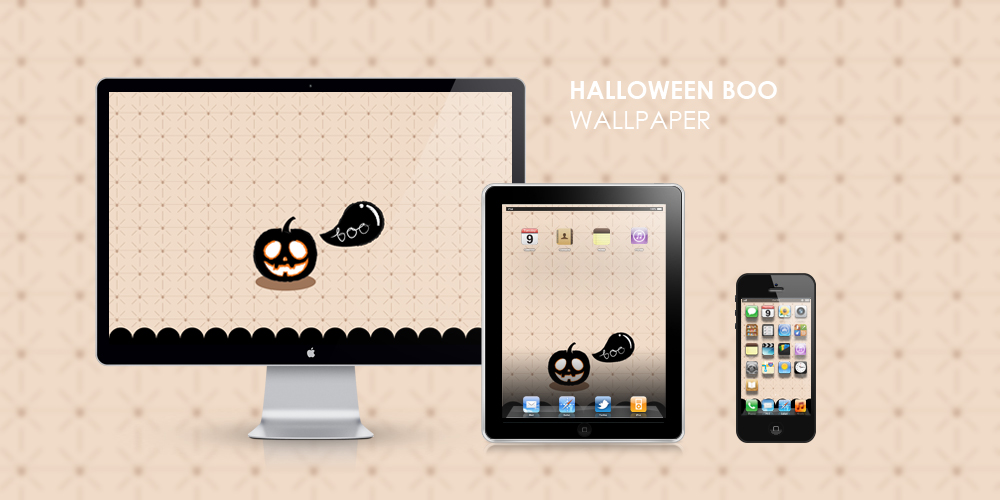 Halloween Boo Wallpaper