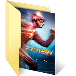 Windows 7 Folder Icon - Flash Cover