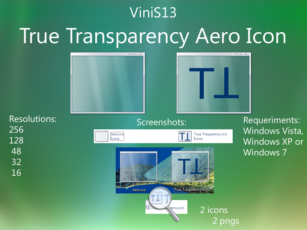 Vini True Trasnsparency Icon
