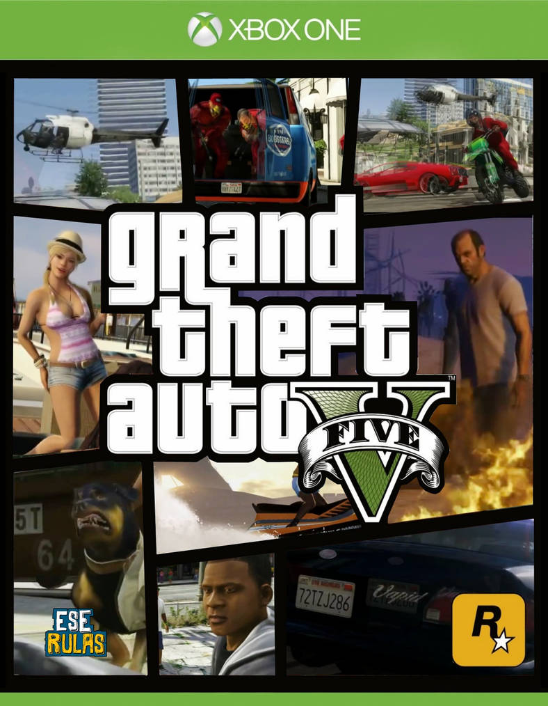 Gta V Gif Nextgen Cover Xbox One By Raulmatthew On Deviantart