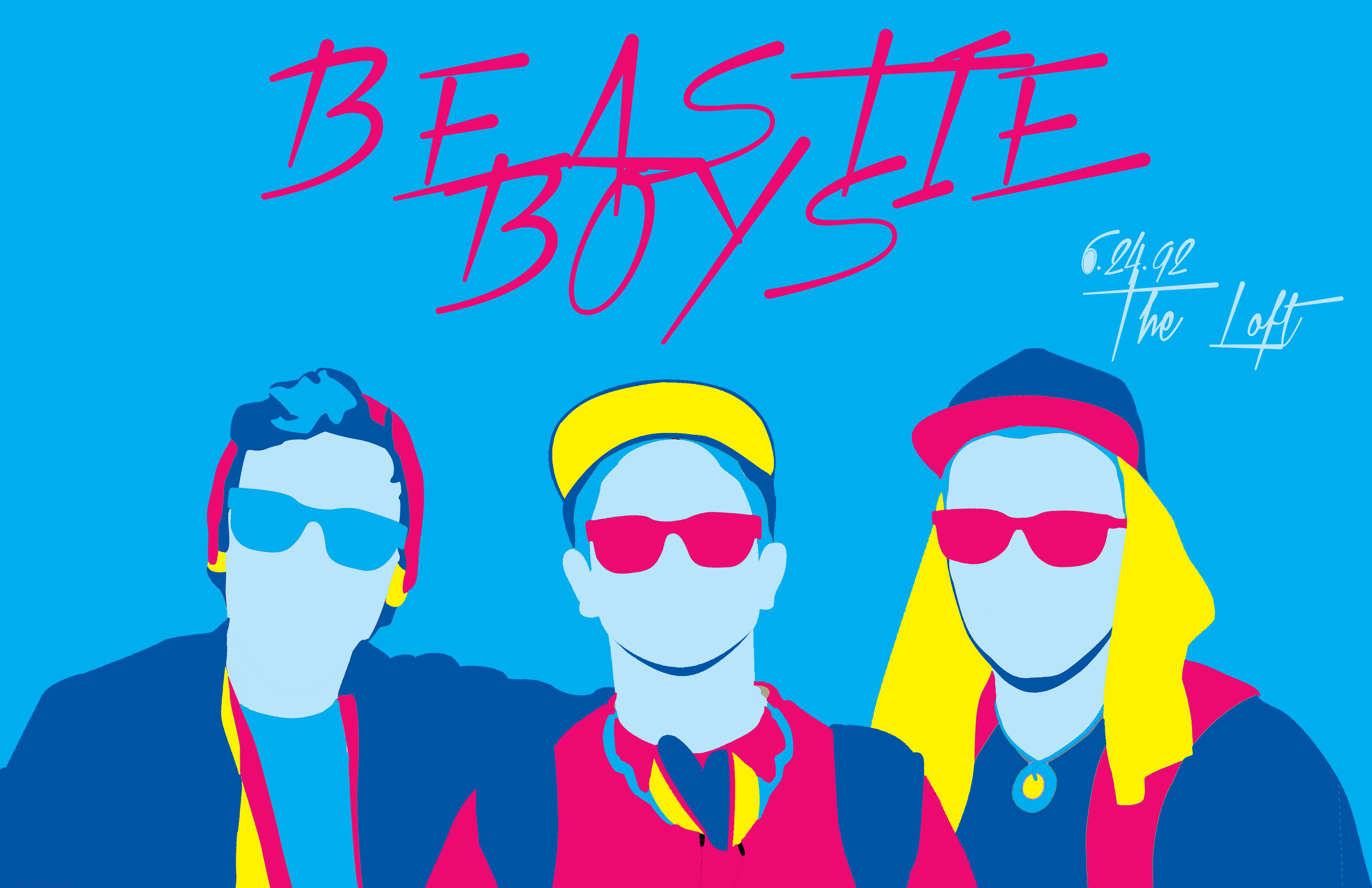 Beastie Boys Poster