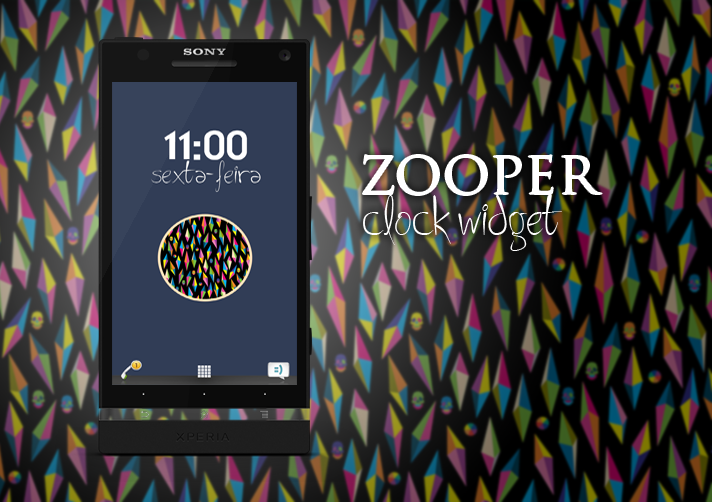 Zooper Clock Widget 1 by RetroAndRoll on DeviantArt