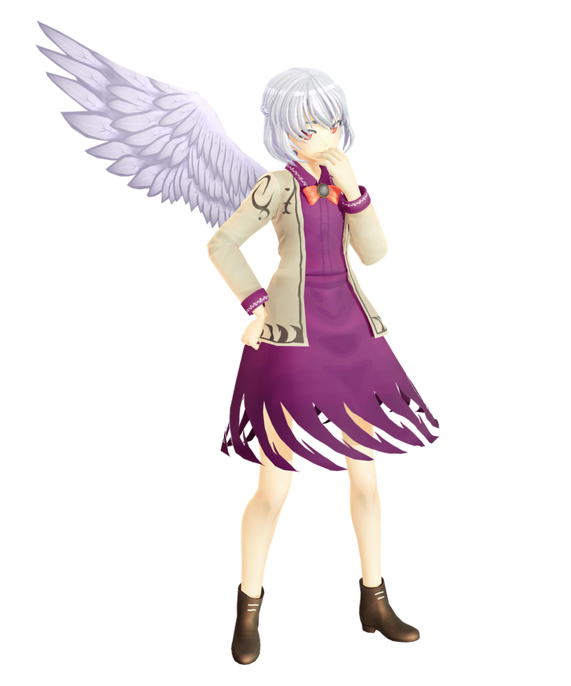 MMD Touhou - Montecore styled Sagume Kishin DL by OrientalCrimsonMMD on ...