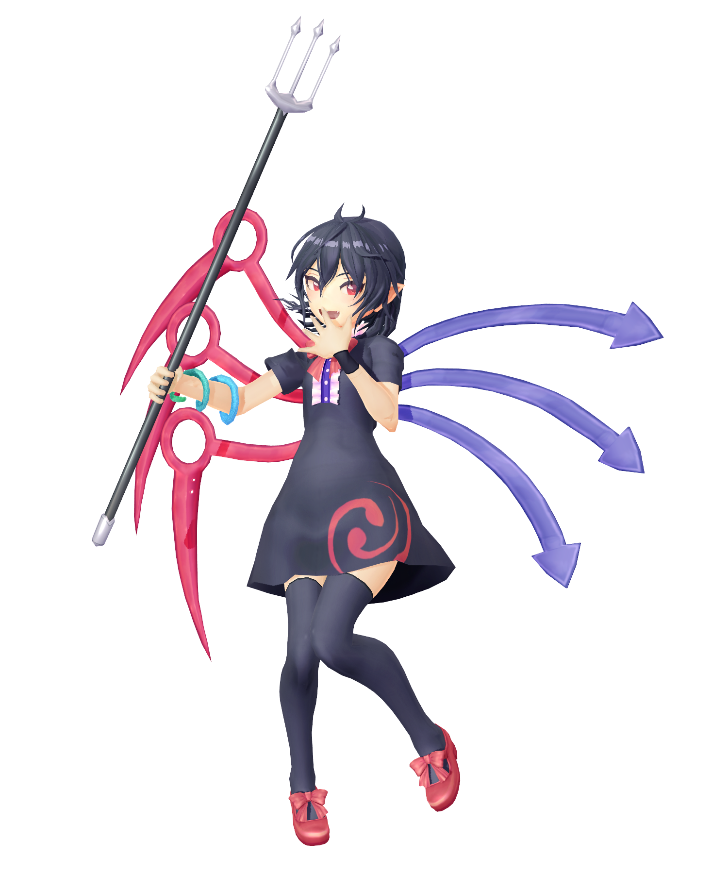 MMD Touhou - Montecore styled Nue Houjuu DL