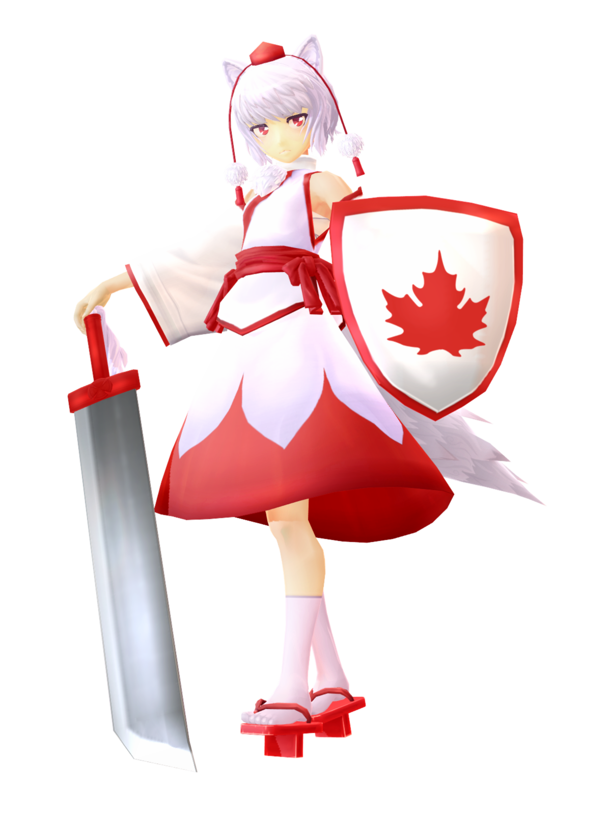 MMD Touhou - Montecore Styled Momiji Inubashiri DL