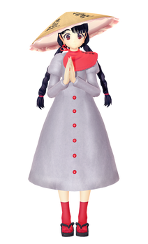 MMD Touhou - Montecore Styled Narumi Yatadera DL