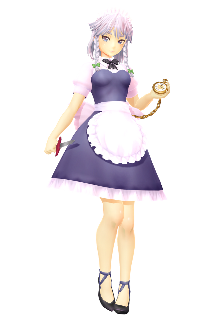 MMD Touhou - Montecore Styled Sakuya Izayoi DL by OrientalCrimsonMMD on ...