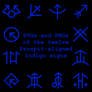 Extended Zodiac Vectors - Prospitian Indigo signs