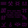 Extended Zodiac Vectors - Prospitian Violet signs