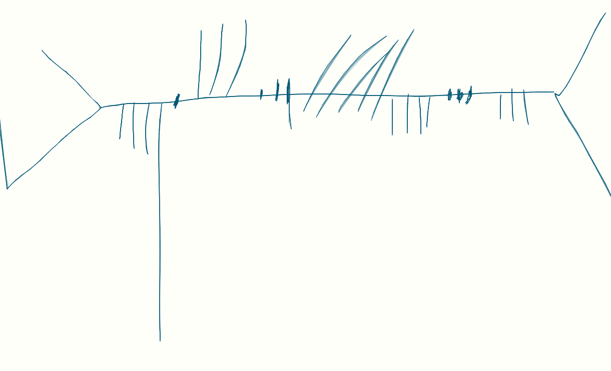 Ogham Practice by HybridThePizzaLati on DeviantArt