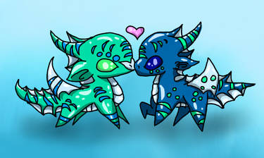 Chibi Tsunami and Riptide