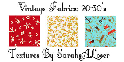 Vintage Fabric Textures: 20-30