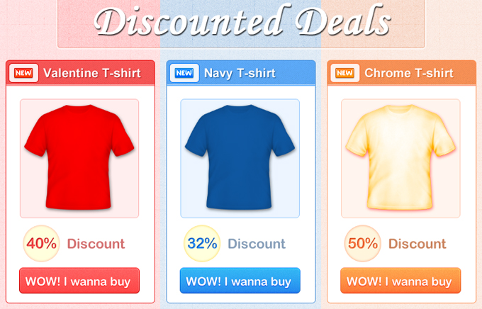 Discount Product Box PSD by smartrocker