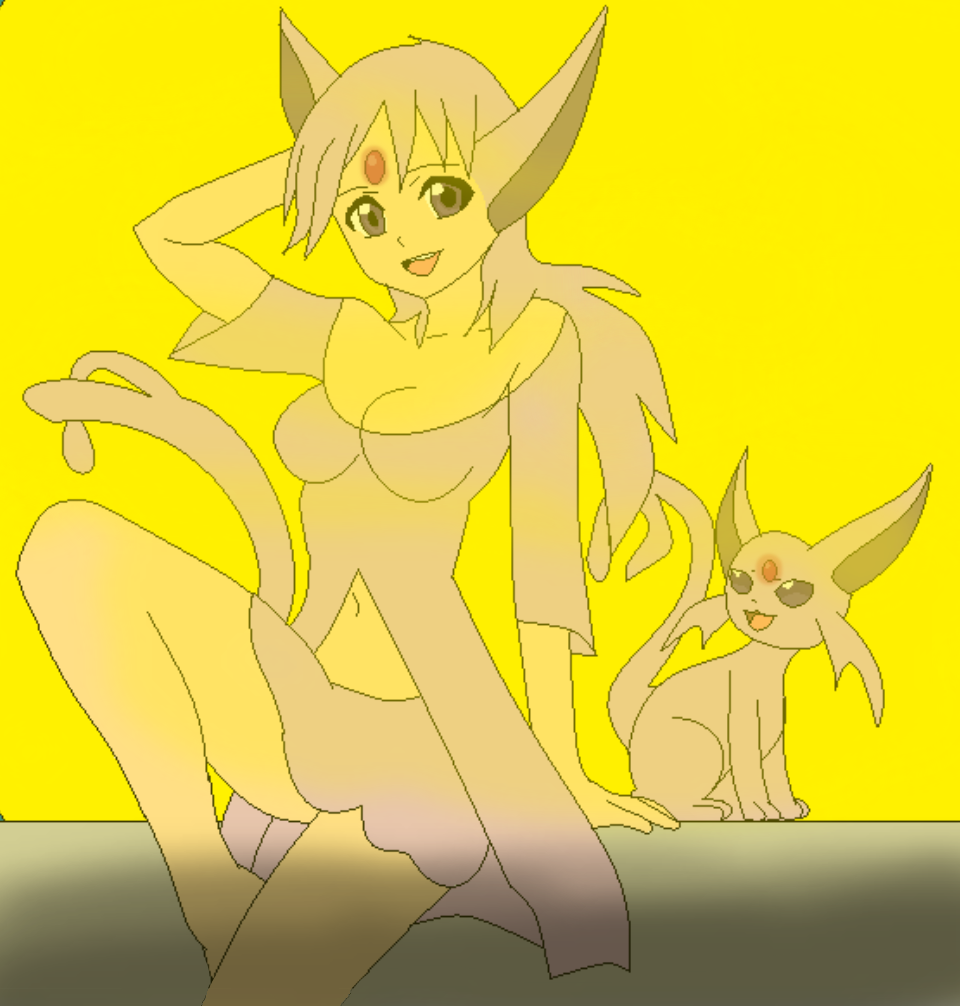 Espeon girl Ivory