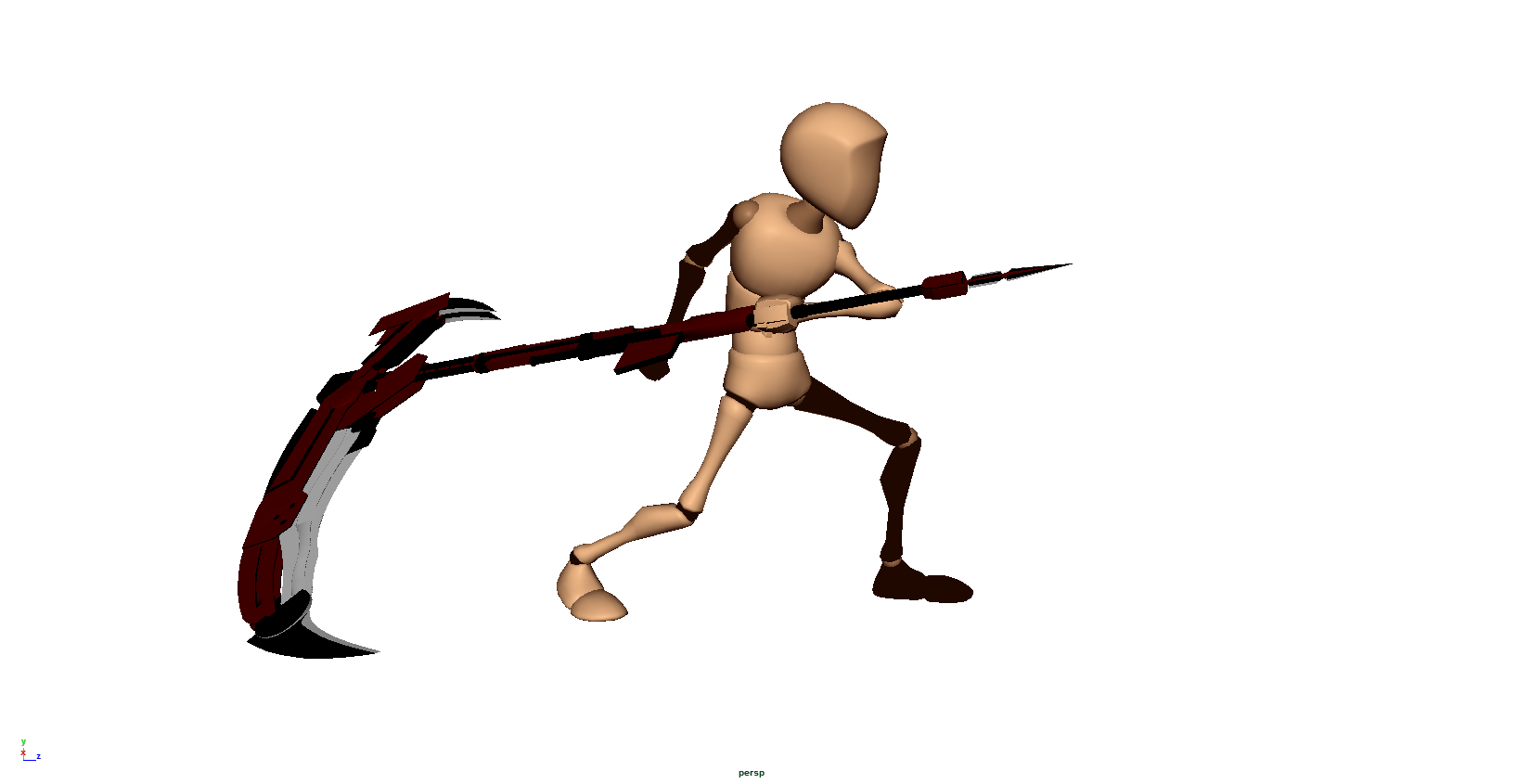 Scythe Swing attack by LegendDragon on DeviantArt