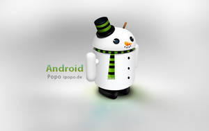 White Android Icon