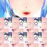 8+ TDA Juicy Lips Face Texture Pack2