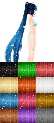 12+ Sparkle Hair Texture