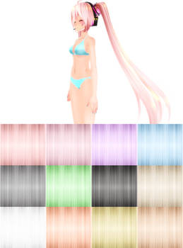 12+ TDA Pastel Like Hair Texture