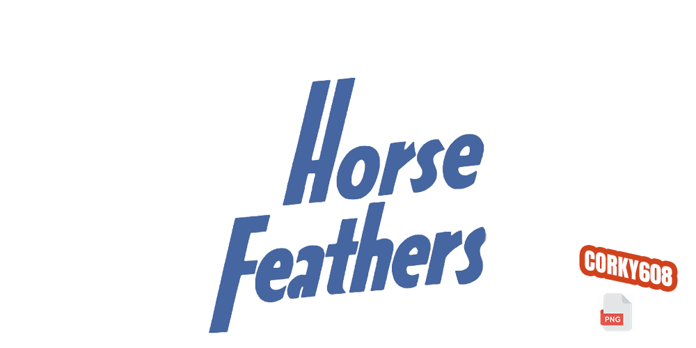 Horse Feathers (1932) logo 1 by corky608 on DeviantArt