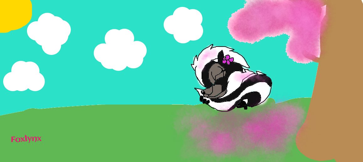 Flower the skunk by foxlynx on DeviantArt