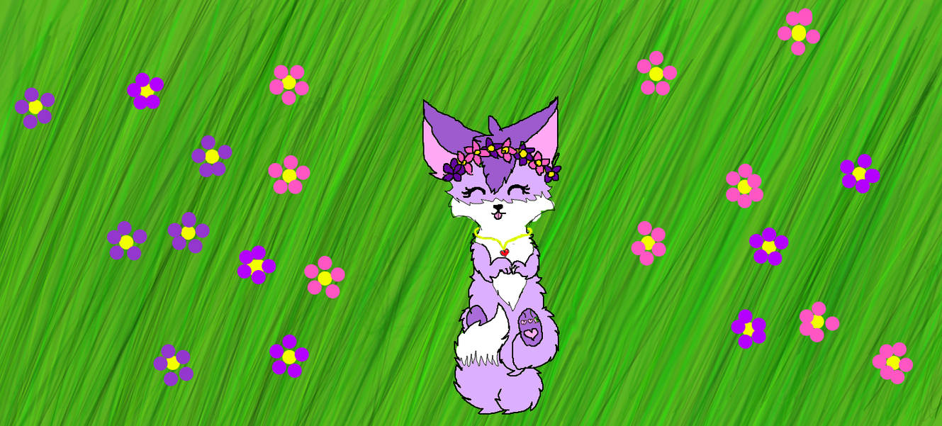 laying in a meadow by foxlynx on DeviantArt