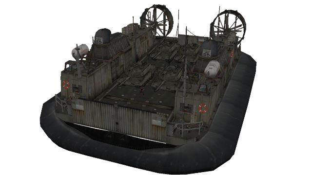 Landing Craft Air Cushion (LCAC) - DL by MMDFuph on DeviantArt
