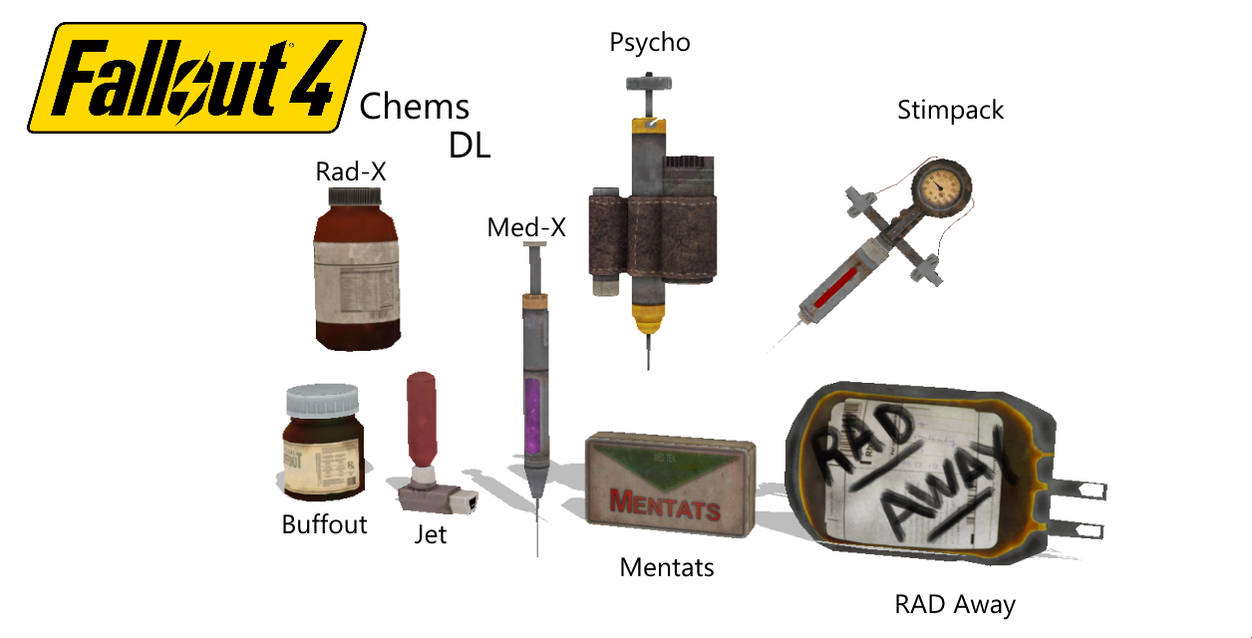 MMD Fallout 4 Chems DL by MMDFuph on DeviantArt