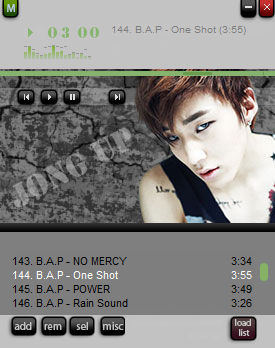 JongUp winamp skin