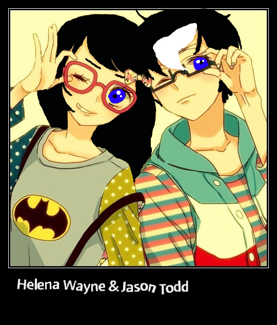 Helena Wayne y Jason Todd by Violeta-Selina on DeviantArt