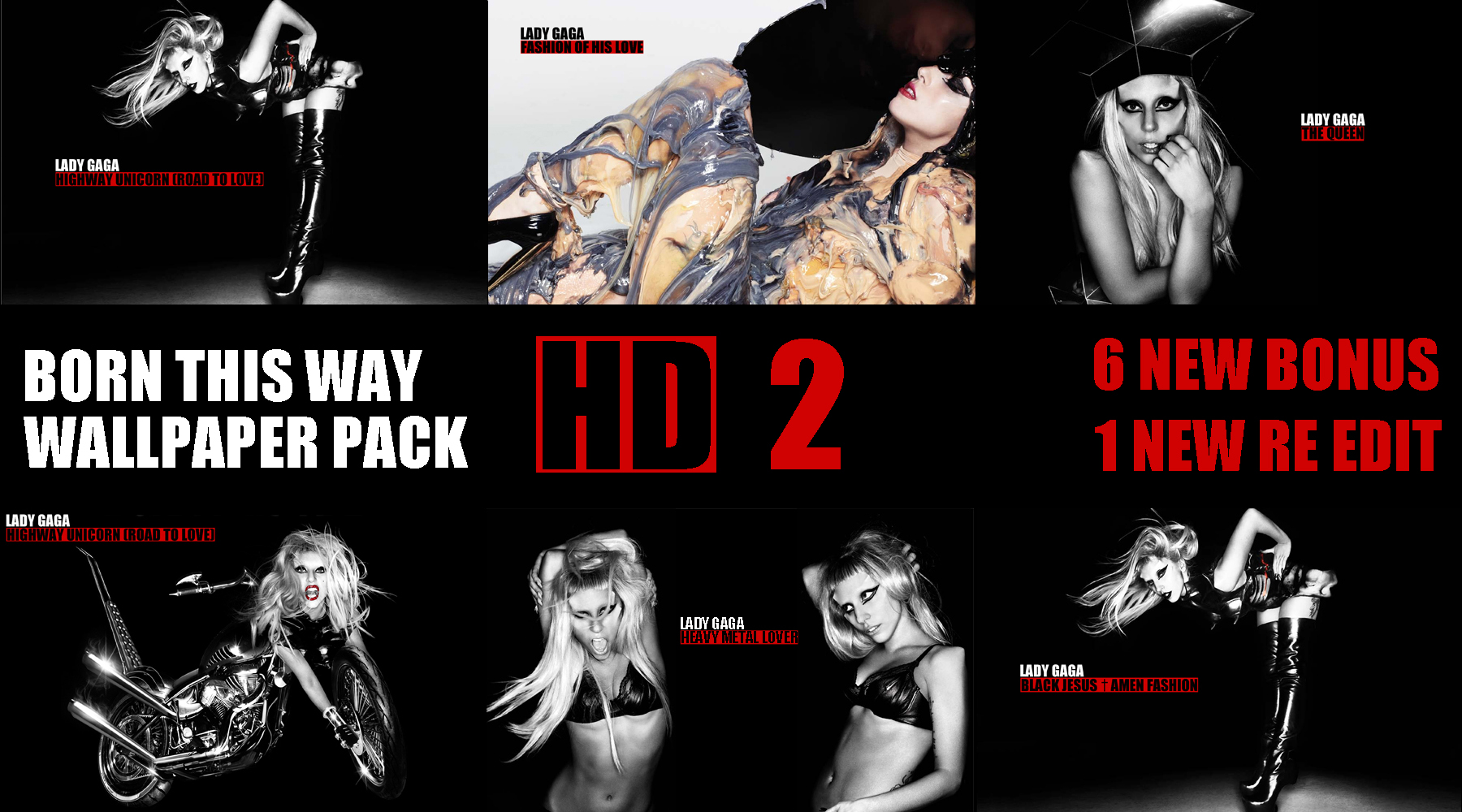 BORN THIS WAY HD BONUS PACK