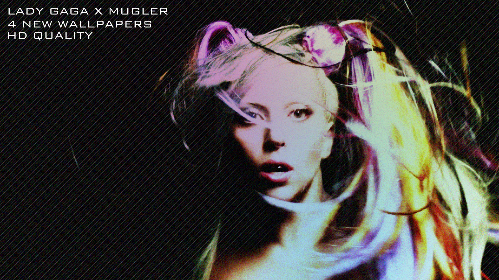 GAGA X MUGLER WALLPAPER