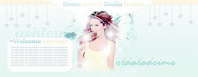 Ashley Tisdale PSD header