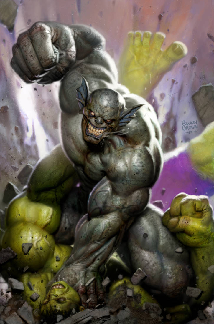 immortal hulk 22 cover by ryanbrown-colour on DeviantArt