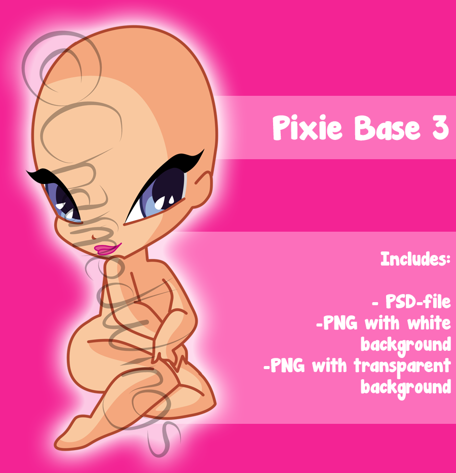 FREE base pack - Pixie 3 by CharmedWings on DeviantArt