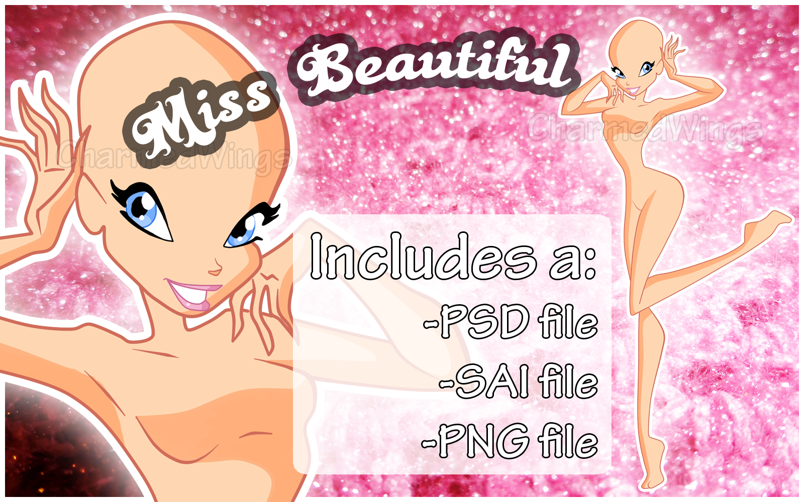 Miss Beautiful - free base pack