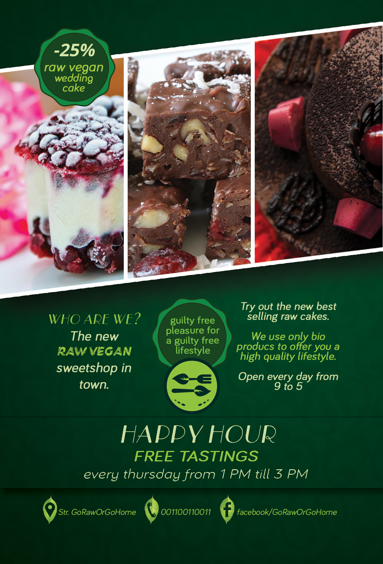 Download Free Psd Flyer Raw Vegan Flyer By Sorana15 On Deviantart