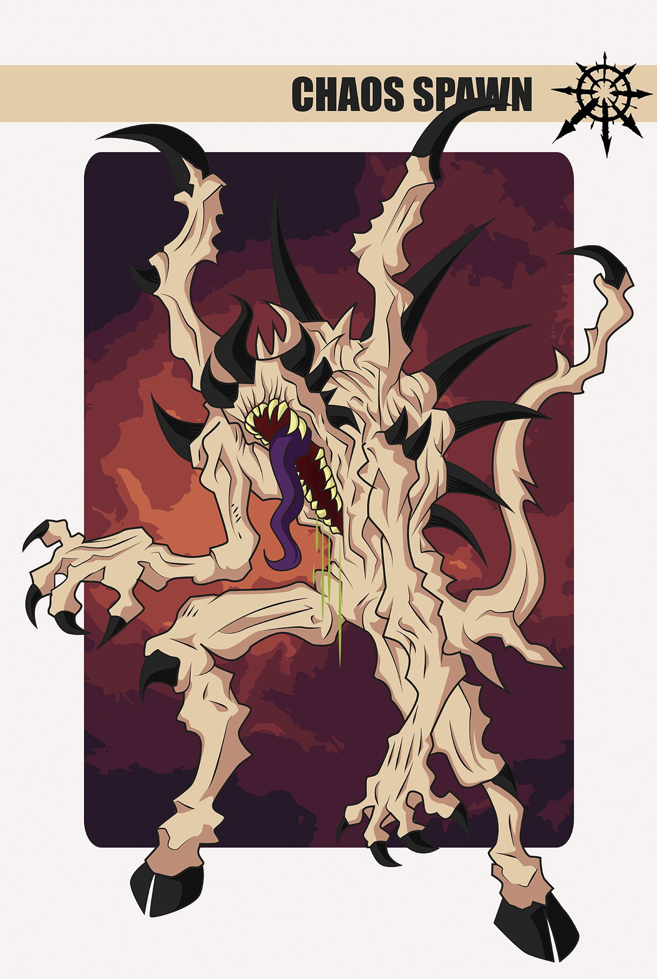 Chaos Spawn by Reaprycon on DeviantArt