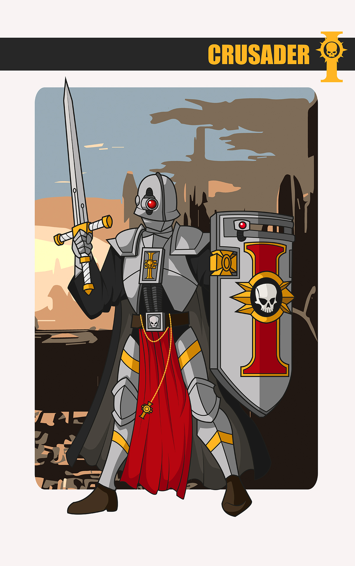 Crusader by Reaprycon on DeviantArt