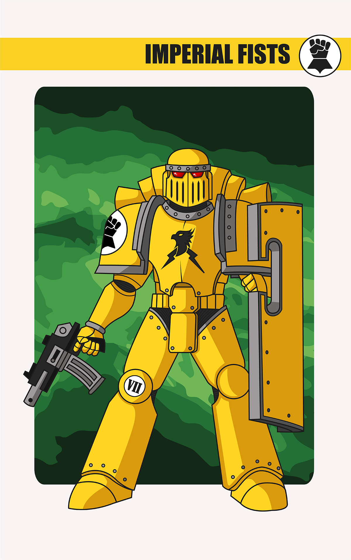 pre heresy imperial fists by Reaprycon on DeviantArt