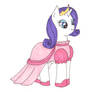 Rarity as Glinda the Good Witch