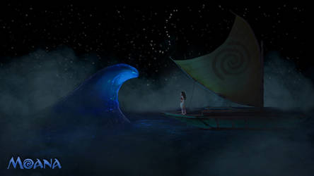 [CGI/3D Animation] I am Moana - Inspired by Disney