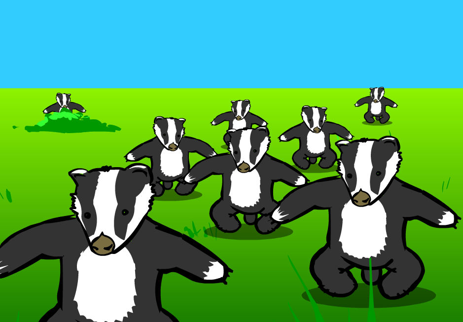 Badger by SauronBR on DeviantArt