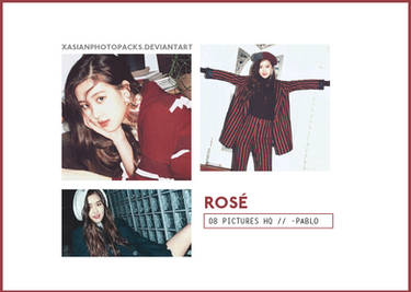 Photopack 2464 // Rose (BLACKPINK).