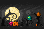 Emote in Halloween world by MixedMilkChOcOlate